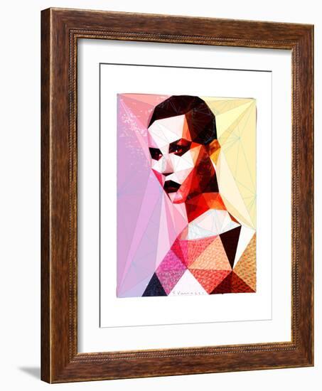 Goth Girl-Enrico Varrasso-Framed Premium Giclee Print