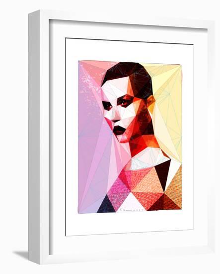 Goth Girl-Enrico Varrasso-Framed Premium Giclee Print