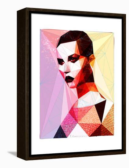 Goth Girl-Enrico Varrasso-Framed Stretched Canvas