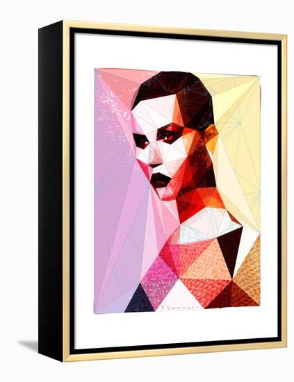 Goth Girl-Enrico Varrasso-Framed Stretched Canvas