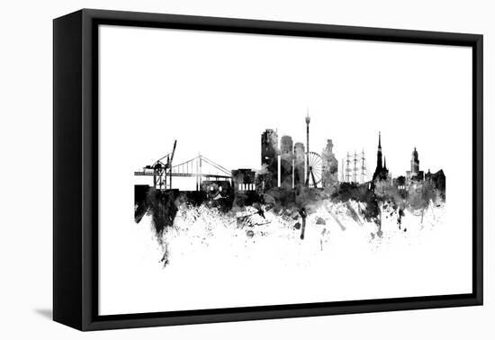 Gothenburg Sweden Skyline-Michael Tompsett-Framed Stretched Canvas