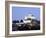 Gothic 15th Century Castle at Dusk, Trencin, Trencin Region, Slovakia-Richard Nebesky-Framed Photographic Print