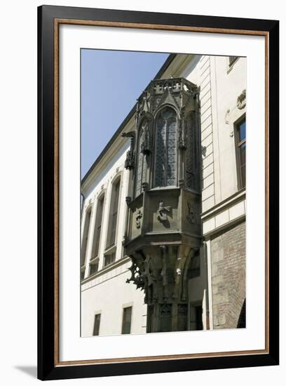 Gothic Bay Window by Peter Parler-null-Framed Photographic Print