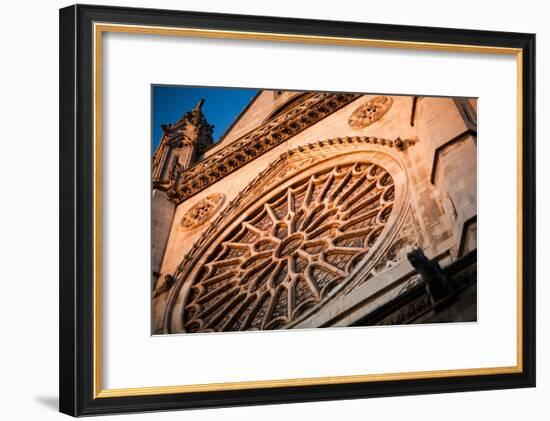 Gothic Cathedral in Spain-Felipe Rodriguez-Framed Photographic Print