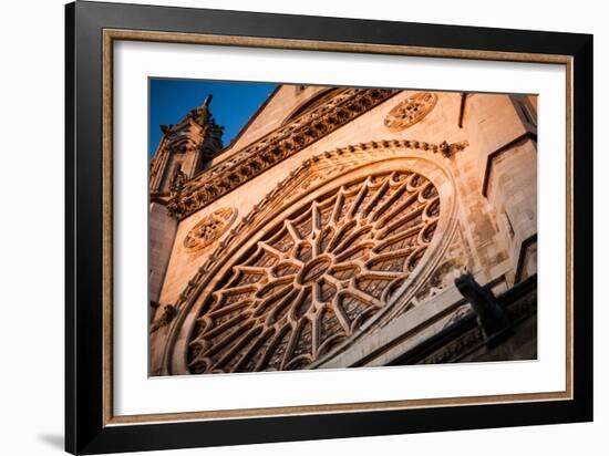 Gothic Cathedral in Spain-Felipe Rodriguez-Framed Photographic Print