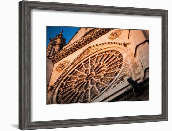 Gothic Cathedral in Spain-Felipe Rodriguez-Framed Photographic Print