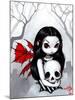 Gothic Fairy:  A Walk Through the Cemetery-Jasmine Becket-Griffith-Mounted Art Print