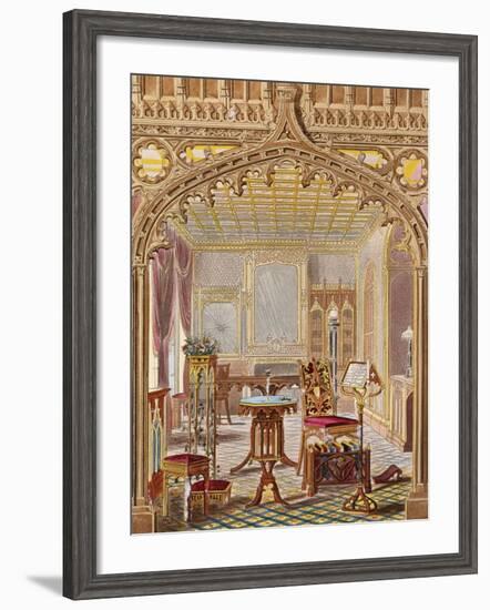 Gothic Furniture-Augustus Welby Northmore Pugin-Framed Giclee Print