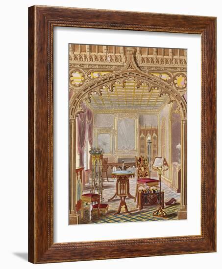 Gothic Furniture-Augustus Welby Northmore Pugin-Framed Giclee Print