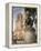 Gothic Notre Dame Cathedral and Statue of Charlemagne Et Ses Leudes, Place Du Parvis Notre Dame, Il-Richard Nebesky-Framed Premier Image Canvas