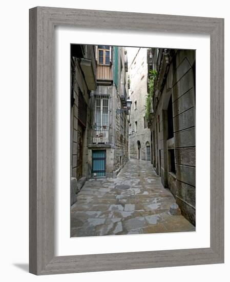 Gothic Quarter, Barcelona, Catalonia, Spain, Europe-Marco Cristofori-Framed Photographic Print