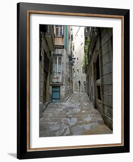 Gothic Quarter, Barcelona, Catalonia, Spain, Europe-Marco Cristofori-Framed Photographic Print