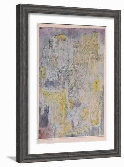 Gothic Rococo; Gotisches Rococo-Paul Klee-Framed Giclee Print