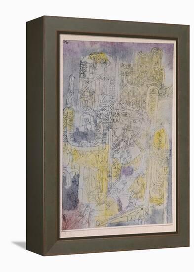 Gothic Rococo; Gotisches Rococo-Paul Klee-Framed Premier Image Canvas