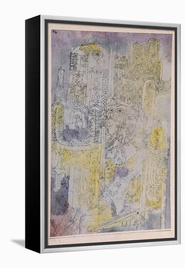 Gothic Rococo; Gotisches Rococo-Paul Klee-Framed Premier Image Canvas