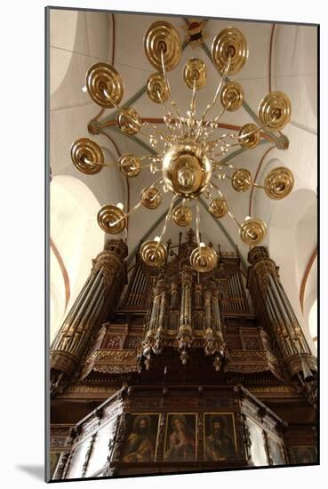 Gothic Style Organ (1466) in Jacobikirche (St James's Church-null-Mounted Photographic Print