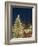 Gothic Tyn Church, Christmas Tree at Twilight in Old Town Square, Stare Mesto, Prague-Richard Nebesky-Framed Photographic Print
