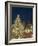 Gothic Tyn Church, Christmas Tree at Twilight in Old Town Square, Stare Mesto, Prague-Richard Nebesky-Framed Photographic Print