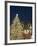 Gothic Tyn Church, Christmas Tree at Twilight in Old Town Square, Stare Mesto, Prague-Richard Nebesky-Framed Photographic Print