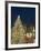 Gothic Tyn Church, Christmas Tree at Twilight in Old Town Square, Stare Mesto, Prague-Richard Nebesky-Framed Photographic Print