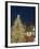 Gothic Tyn Church, Christmas Tree at Twilight in Old Town Square, Stare Mesto, Prague-Richard Nebesky-Framed Photographic Print