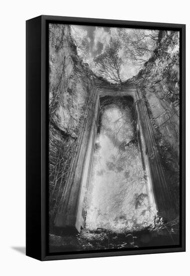 Gothic Window, Castle Bernard, County Cork, Ireland-Simon Marsden-Framed Premier Image Canvas