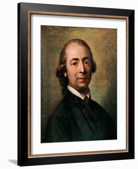 Gottfried Herder- portrait Painting-Anton Graff-Framed Giclee Print