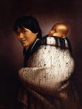 Ana Rupene and Child-Gottfried Lindauer-Mounted Giclee Print