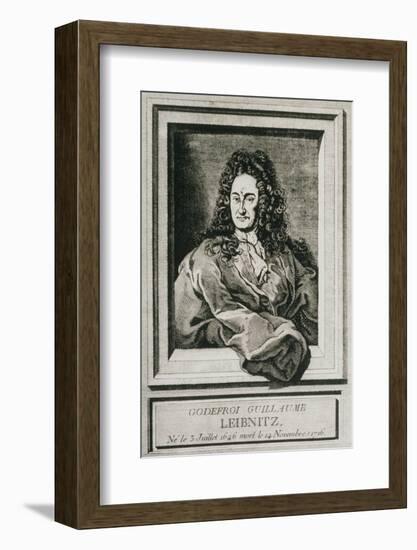 Gottfried Wilhelm Leibnitz, German Philosopher-Science Photo Library-Framed Photographic Print