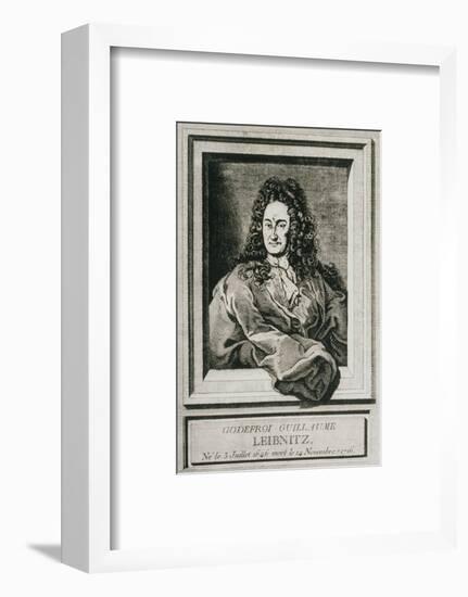 Gottfried Wilhelm Leibnitz, German Philosopher-Science Photo Library-Framed Photographic Print