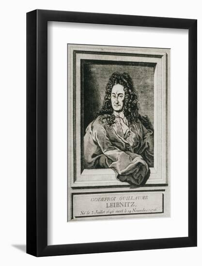 Gottfried Wilhelm Leibnitz, German Philosopher-Science Photo Library-Framed Photographic Print