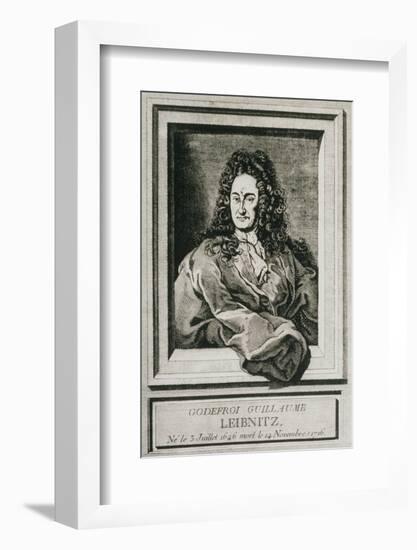 Gottfried Wilhelm Leibnitz, German Philosopher-Science Photo Library-Framed Photographic Print