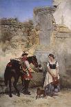 Battle of the Rothenthurm Pass, 1871-Gottfried Willewalde-Mounted Giclee Print