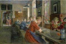 In an Orphanage, Luebeck, 1894-Gotthard Kuehl-Giclee Print