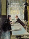 Lovers in a Cafe-Gotthardt Johann Kuehl-Giclee Print