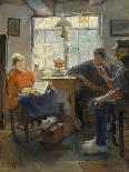 Lovers in a Cafe-Gotthardt Johann Kuehl-Giclee Print