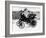 Gottlieb Daimler in an 1891 Canstatt Daimler, 1891-null-Framed Photographic Print