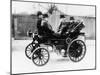 Gottlieb Daimler in an 1891 Canstatt Daimler, 1891-null-Mounted Photographic Print