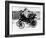 Gottlieb Daimler in an 1891 Canstatt Daimler, 1891-null-Framed Photographic Print