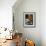 Gourds and Flowers in Kitchen in Chateau de Cormatin, Burgundy, France-Lisa S. Engelbrecht-Framed Photographic Print displayed on a wall