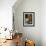 Gourds and Flowers in Kitchen in Chateau de Cormatin, Burgundy, France-Lisa S. Engelbrecht-Framed Photographic Print displayed on a wall