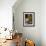 Gourds and Flowers in Kitchen in Chateau de Cormatin, Burgundy, France-Lisa S. Engelbrecht-Framed Photographic Print displayed on a wall