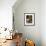 Gourds and Flowers in Kitchen in Chateau de Cormatin, Burgundy, France-Lisa S. Engelbrecht-Framed Photographic Print displayed on a wall