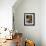 Gourds and Flowers in Kitchen in Chateau de Cormatin, Burgundy, France-Lisa S. Engelbrecht-Framed Photographic Print displayed on a wall