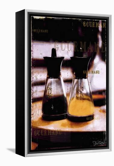 Gourmand - Salt and Pepper II-Pascal Normand-Framed Stretched Canvas