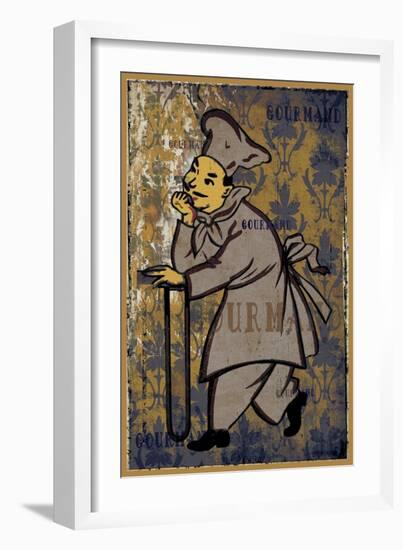 Gourmand - the Chief I-Pascal Normand-Framed Art Print