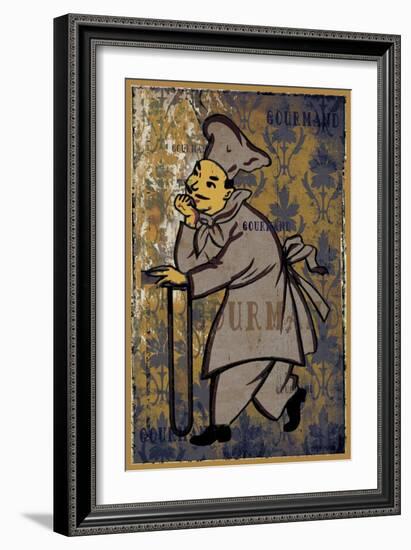 Gourmand - the Chief I-Pascal Normand-Framed Art Print