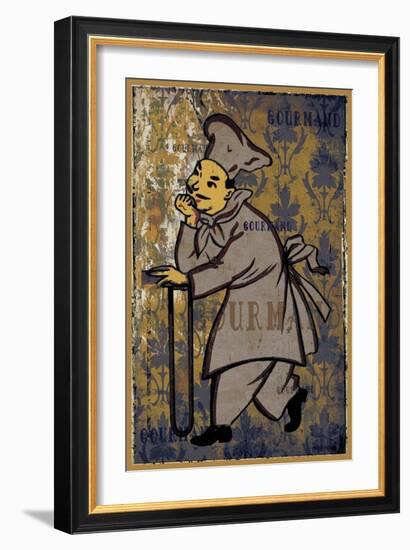 Gourmand - the Chief I-Pascal Normand-Framed Art Print