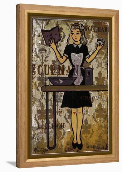 Gourmand - the Chief II-Pascal Normand-Framed Stretched Canvas