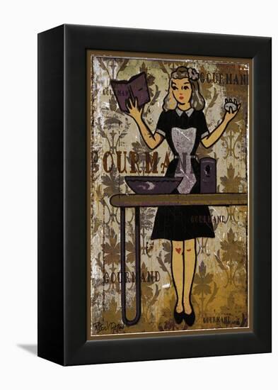 Gourmand - the Chief II-Pascal Normand-Framed Stretched Canvas
